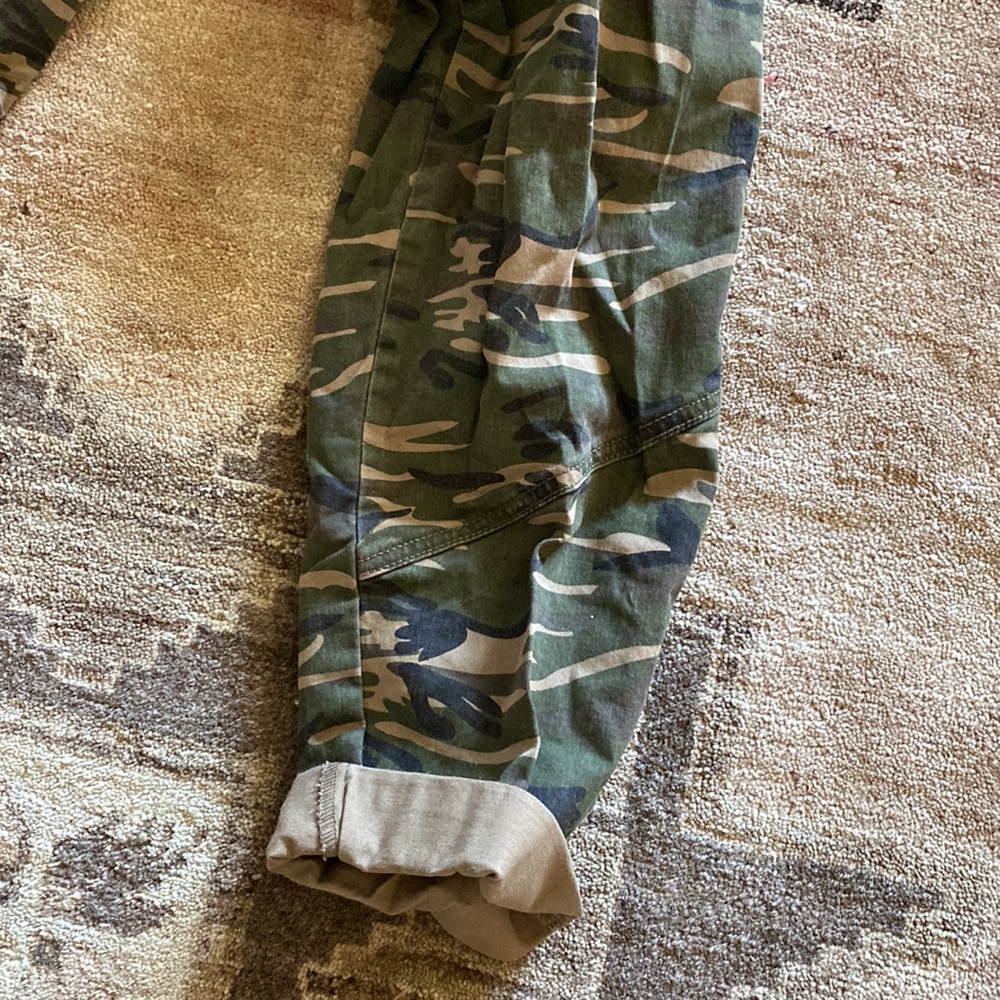 Camouflage Pants With Drawstring - image 3